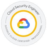 GCP Professional Cloud Security Engineer Badge